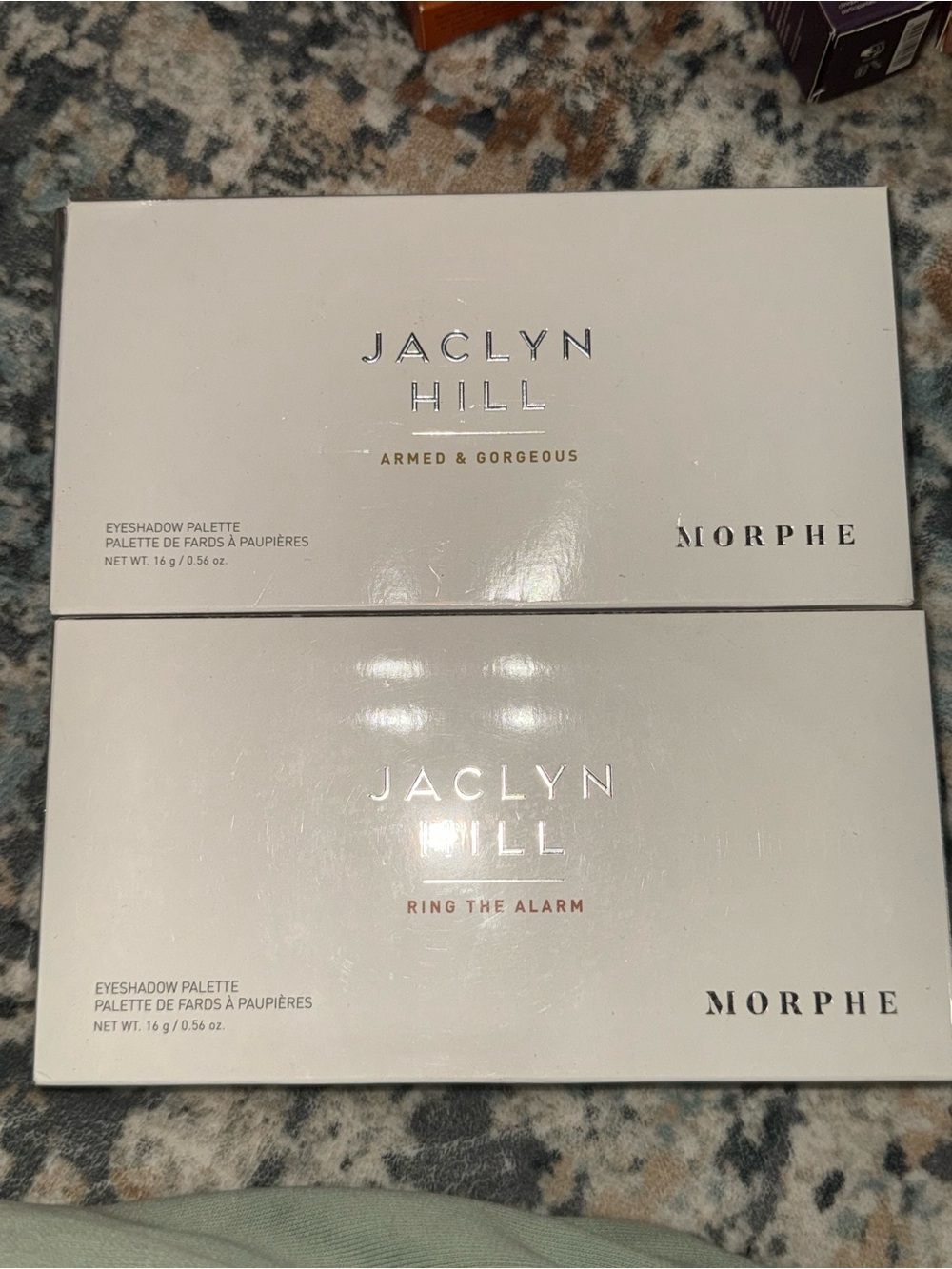 Jaclyn hill x Morphe Eyeshadow Palette (Armed & Gorgeous / Ring The Alarm)